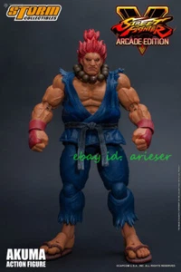 Storm Collectibles 1/12 Akuma Gouki Retro Version Street Fighter 5 In Stock New - Picture 1 of 13