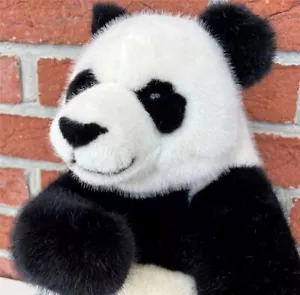 Kösen 6610 Panda sitzend Weiß Schwarz Plüschtier Stofftier 36cm NEU! - Bild 1 von 5