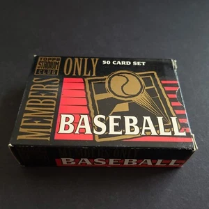 1994 Topps Stadium Club Baseball Members Only 50 Card Set Griffey Jr. HOF - Picture 1 of 9