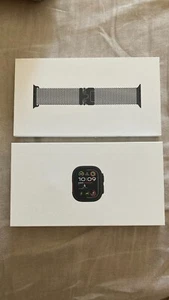 Apple Watch Ultra 2 (GPS + LTE) 49MM Black Titanium Case Black Milanese Loop - Photo 1 sur 9