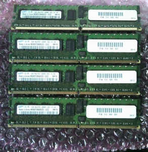 4GB 4 X 1GB SAMSUAG M393T2950EZ3-CCC 1GB 1RX4 PC2-3200R PC2 EMC 214 000 004 - Picture 1 of 6