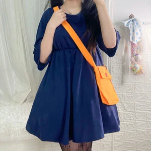 Kiki's Delivery Service Kiki Dark Cosplay Disfraz Conjunto Completo + Bolsa + Prendas para la Cabeza - Imagen 1 de 7