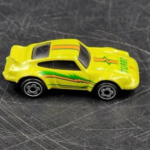 Vintage 1974 Hot Wheels Micro Porsche Turbo Neongelb - Bild 1 von 10