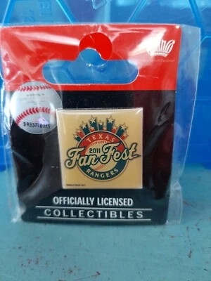 ⚾️ Texas Rangers 2011 Fan Fest  Pin  RARE Collectibles  - Image 1 of 4