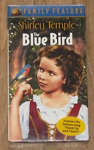 Shirley Temple (VHS) The Blue Bird- Color Version New Factory Sealed - Foto 1 di 2