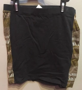 $55 Nuevo con etiquetas Hecho en Los Ángeles Marca Negro Liso con Diseño Lateral - Imagen 1 de 1