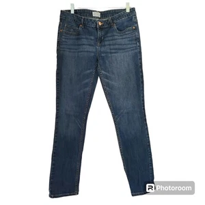 Aeropostale Bayla Skinny Low Rise Dark Wash Size 11/12 Jeans Pockets Denim Blue - Picture 1 of 11
