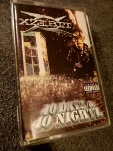 Xzibit 40 Days 40 Nights Cassette Tape Rap Tested Works loud records  - Picture 1 of 10
