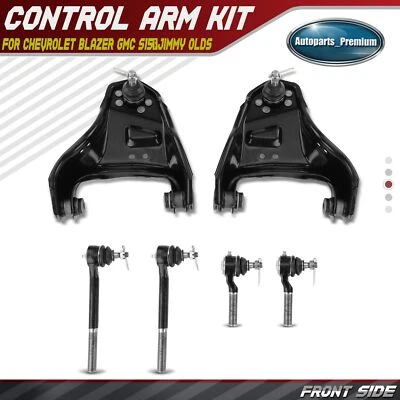 6x Brazo de control delantero extremo de barra de amarre para Chevrolet Blazer GMC S15 Jimmy Oldsmobile Foto 1 de 4