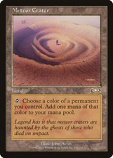 Meteor Crater Planeshift PLD Land Rare MAGIC THE GATHERING MTG CARD ABUGames