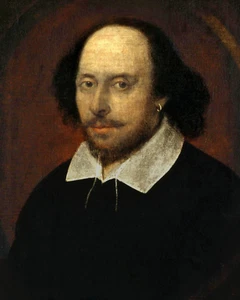William Shakespeare Portrait Art Print 8"x10" Wall Art 8x10 - Picture 1 of 3
