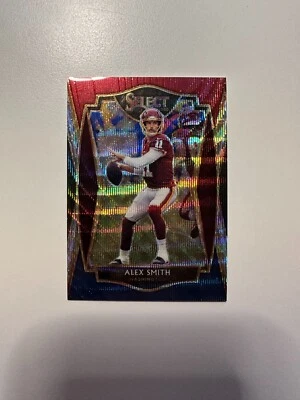 2020 Panini Select Premier Level Tri-Color Prizm /199 Alex Smith #120 - Image 1 of 2