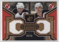 2005-06 SPx Winning Combos Spectrum /10 Scott Stevens Brian Rafalski #WC-SR HOF