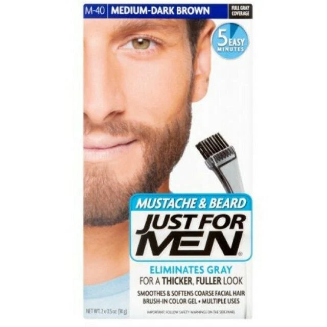 Just For MEN M-45 Men's Mustache & Beard Hair Colour