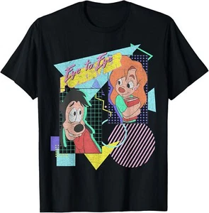 Disney A Goofy Movie Max & Roxanne Eye To Eye Forever T-Shirt - Picture 1 of 4