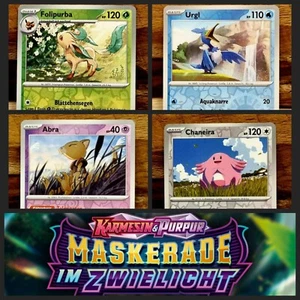 Pokemon "Maskerade im Zwielicht" - Große Auswahl an Reverse/Holo Einzelkarten DE - Bild 1 von 161