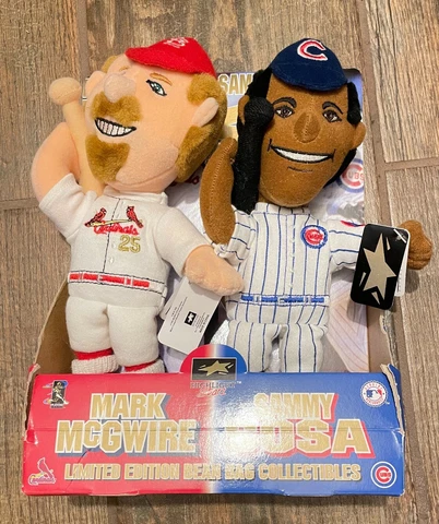 1998 MLB Mark McGwire & Sammy Sosa Limited Edition Bean Bag Collectibles Cover
