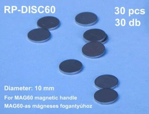 RP Toolz 10mm Steel Disc (30pcs) for Magnetic Handle (#RP-MAG60) - Picture 1 of 1