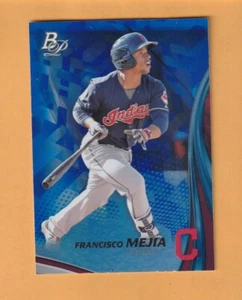Francisco Mejia Cleveland Indians 2017 Bowman Platinum Top Prospects Blue Ice 7R - Picture 1 of 2