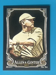2024 Topps Allen & Ginter X - #198 Babe Ruth Boston - Picture 1 of 2