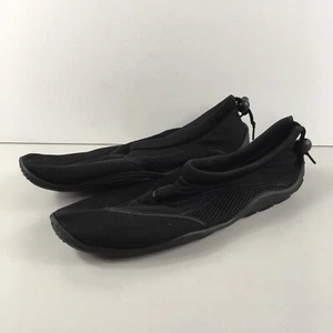 Xtreme Sports Power Water Park Shoes Black Mens Size 10 Quick Dry Mesh Beach - Picture 1 of 9
