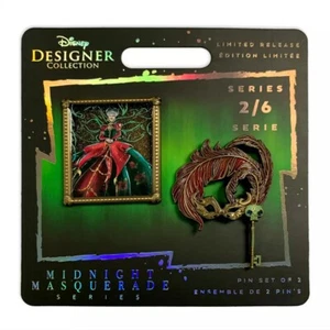 Disney Store Designer Collection Lady Tremain Pin Set Midnight Masquerade 2/6 - Picture 1 of 8