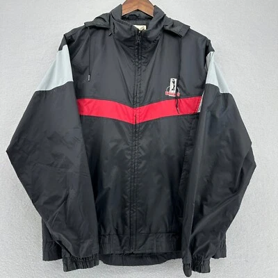 Chaqueta cortavientos de golf Wilson Staff Plantation años 90 para hombre L cremallera capucha años 90 de colección Foto 1 de 4