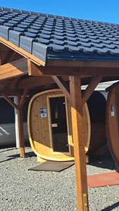 bis 25 m ² Premium Blechdach Bausatz Venecja für Gartenhaus Carport Satteldach - Bild 1 von 13