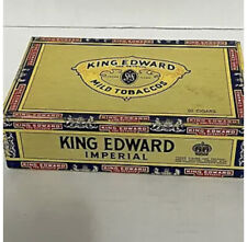 Vintage King Edward the Seventh Imperial Mild Tobaccos Cigar Box