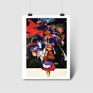 Vampire DarkStalkers Arcade Flyer V2 | Classic Arcade Game High Quality Prints - Bild 1 von 5
