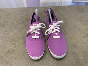 Tenis de lona para mujer KEDS talla 9 púrpura nunca usados duermes - Imagen 1 de 8