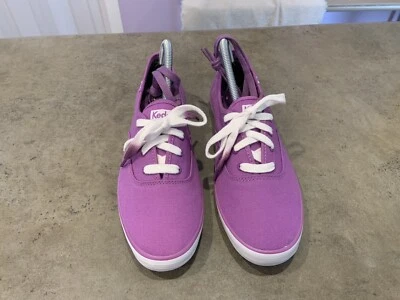 KEDS Women’s Canvas Sneakers Size 9 Purple Never Worn You Snooze You Lose - Image 1 of 4