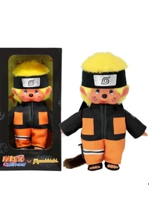 Bandai Monchhichi - Naruto Shippuden Monchhichi Plüschtier - 20 cm weicher Plüsch - Bild 1 von 8