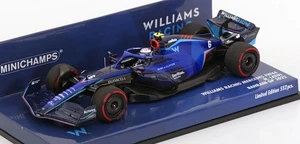 1:43 Minichamps Williams Mercedes FW44 GP Bahrain Latifi 2022 - Picture 1 of 3