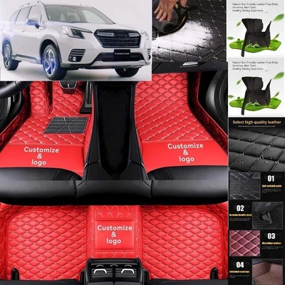 For Subaru Forester Car Floor Mats Auto Carpets All Weather Waterproof Foto 1 de 4