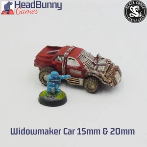 15mm / 20mm Widowmaker Ödland auf Rädern Auto - UNLACKIERT - Gaslands - Bild 1 von 10