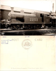 Postcard of Steam Locomotive Number 2253 from F. Moores Railway Photos - Picture 1 of 1