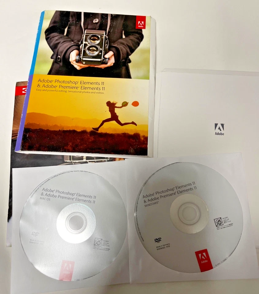Adobe Photoshop Elements 11 & Premiere Elements 11 for Win Mac - Image 1 of 1