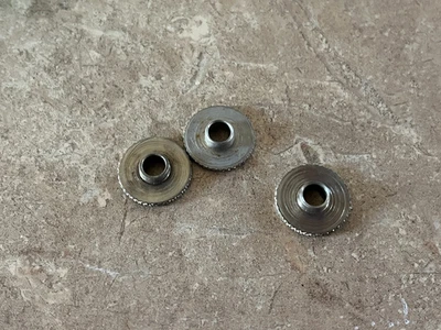 set Fender 1950s Stringmaster blend wheels lap console steel guitar - Image 1 of 2