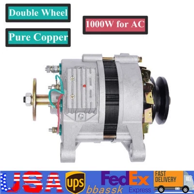 1000W 12V Low Rpm PMA Permanent Magnet Silicon Rectifier Generator Copper - Image 1 of 4