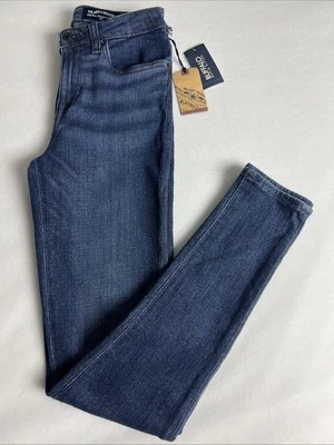 Pantalones de mezclilla para mujer Buffalo David Bitton talla 27 Alexa ajustados tiro medio elásticos azules C19 Foto 1 de 4