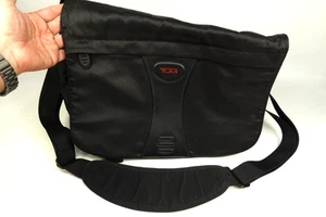 TUMI Medium Expandable Messenger Brief Bag Cross-body Travel Satchel - Bild 1 von 10