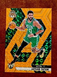 2024/25 Panini Mosaic #188 Mosaic Orange Fluorescent Jayson Tatum /25 - Picture 1 of 3