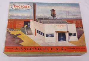 Plasticville Fabbrica Edificio per Ricambi Non Completo - Foto 1 di 2