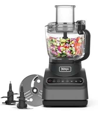Ninja BN650UK Food Processor 2.1 Litres 850 Watt Silver - Image 1 of 4
