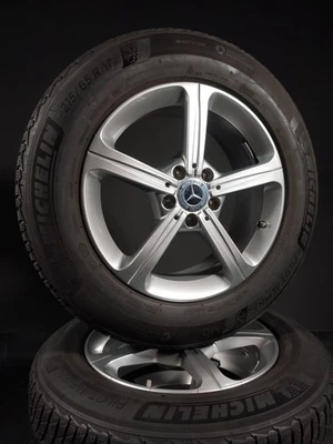 4 Winterräder 215 65 R17 Mercedes GLB GLA Klasse W247 H247 17" Alufelgen - Bild 1 von 3