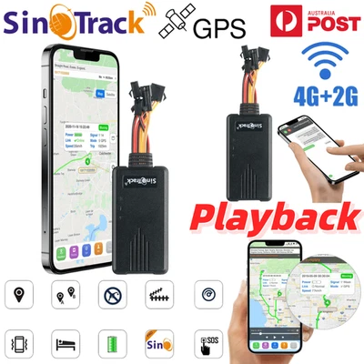 SINOTRACK 4G GPS Car Tracker Real Time Anti Theft Vehicle Alarm Locator Device - Image 1 of 4