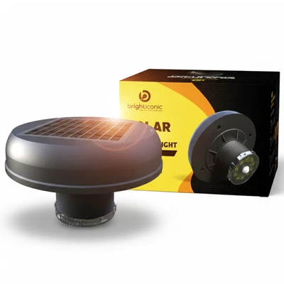 BRIGHTICONIC Porta potty solar lights with motion Sensor ‎BICSHL-06