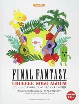 Ukulele solo album Final Fantasy with exemplary playing CD & tablature Japan New - Image 1 of 2