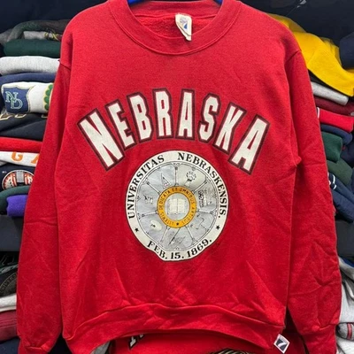Sz S Vintage 1990s University of Nebraska Cornhusker sweatshirt Crewneck - Image 1 of 4